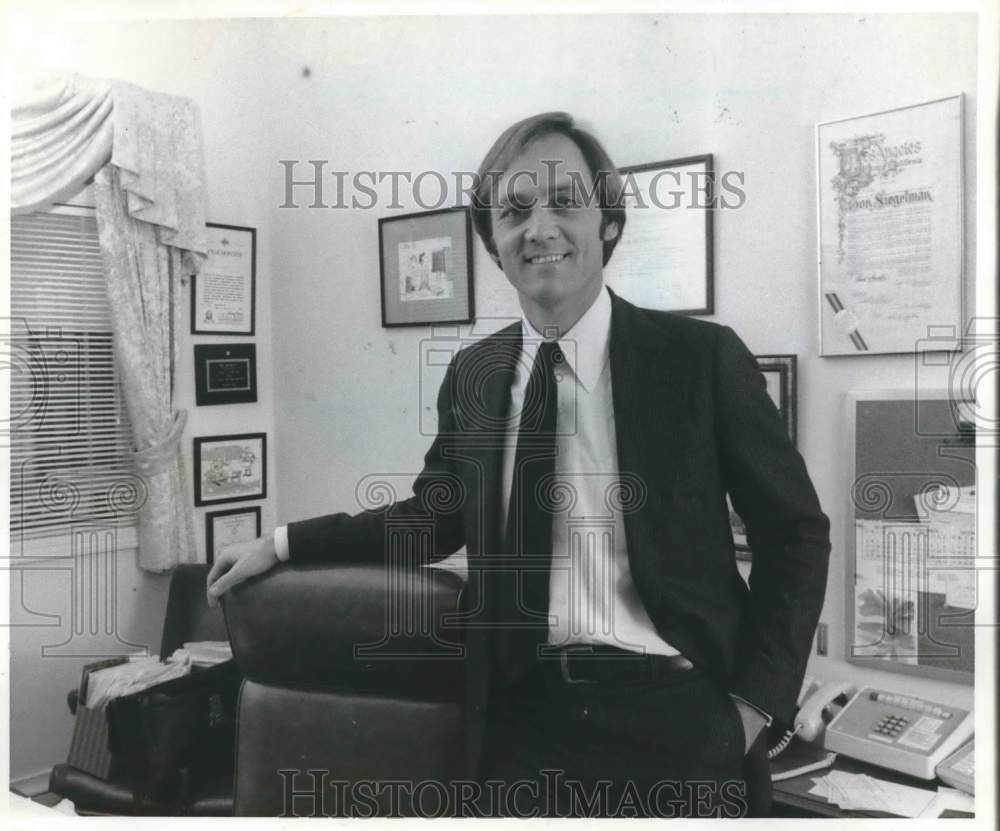 1981 Press Photo Don Siegelman, Alabama Secretary of State - abna37530 - Historic Images