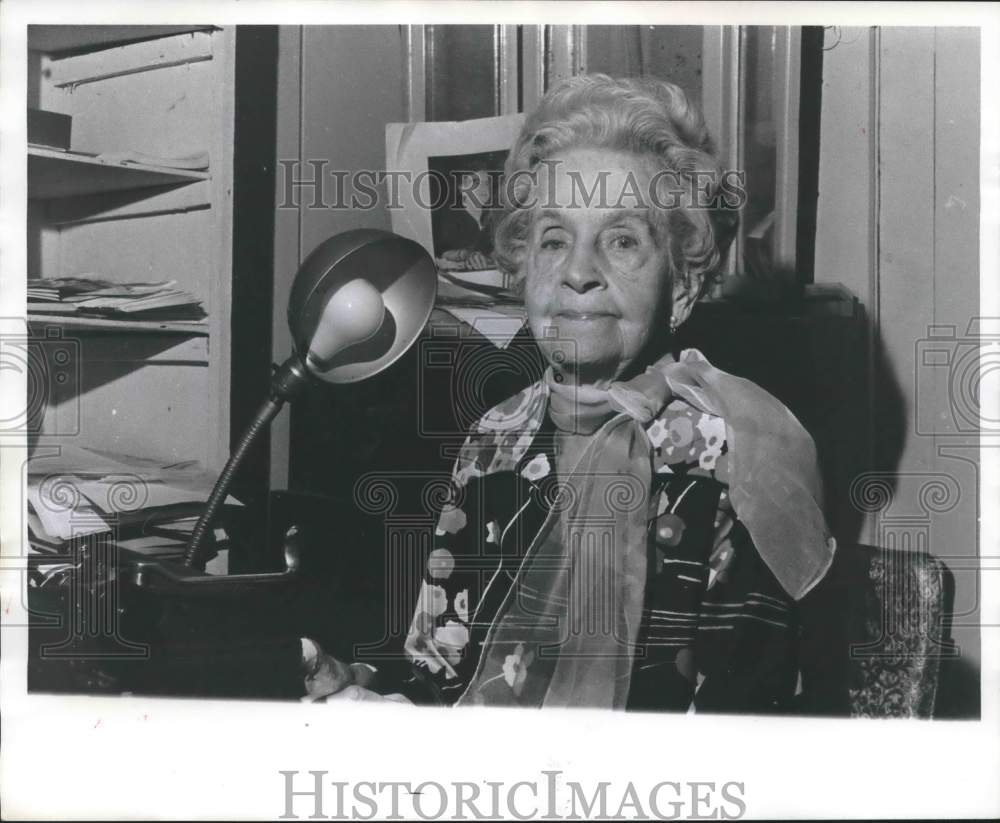 1974, Kate Seay, newspaperwoman - abna37572 - Historic Images