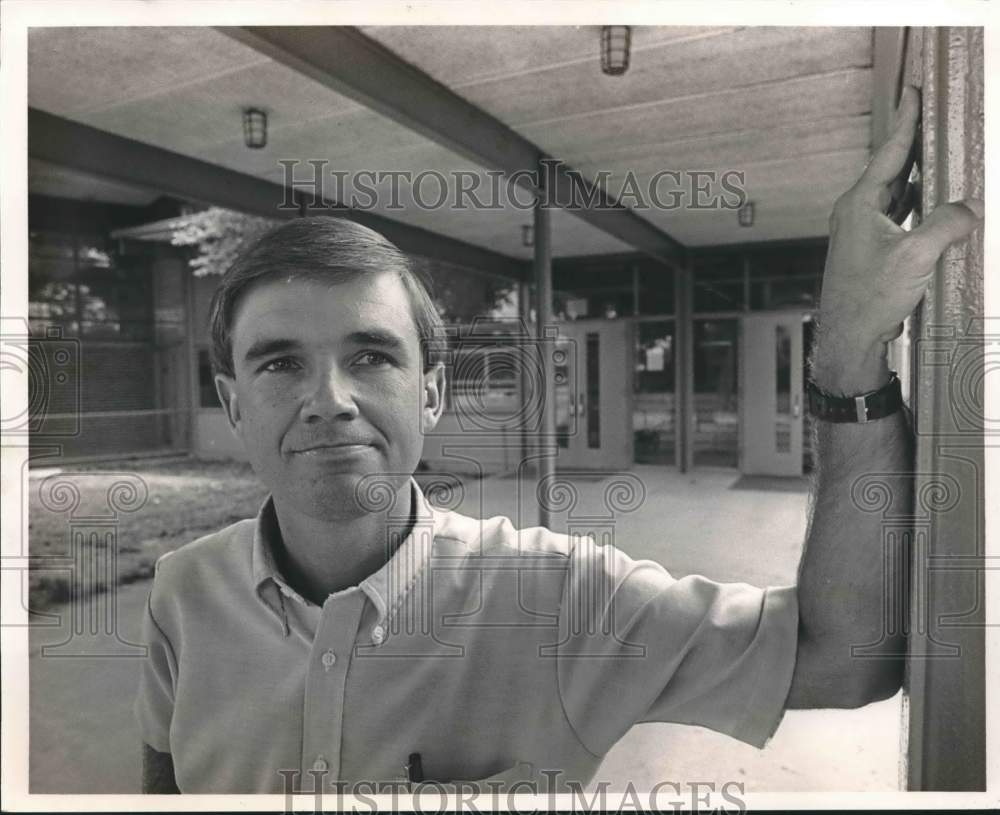 1985, Howard Segars, new principal of C.J. Donald Elementary School - Historic Images