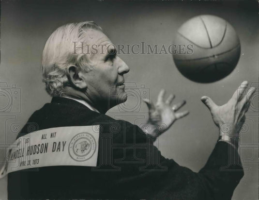 1973, Birmingham Mayor George Seibels on Wendell Hudson Day - Historic Images