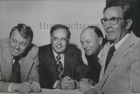 1978 Press Photo Officers of Alabama Press Association Changed for the New Year - Historic Images