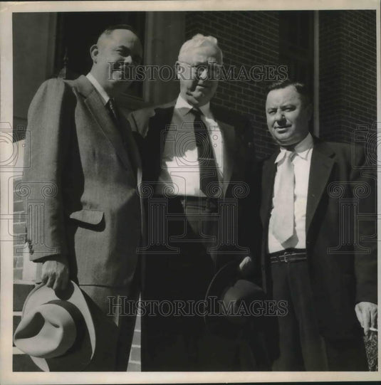 1954, Jimmy Matthews, Jake Walker, Hoyt Shepherd - abna37649 - Historic Images