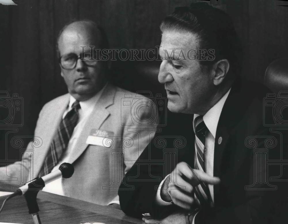 1984, Dr. John Pagen, Candidate for Jefferson School Superintendent - Historic Images