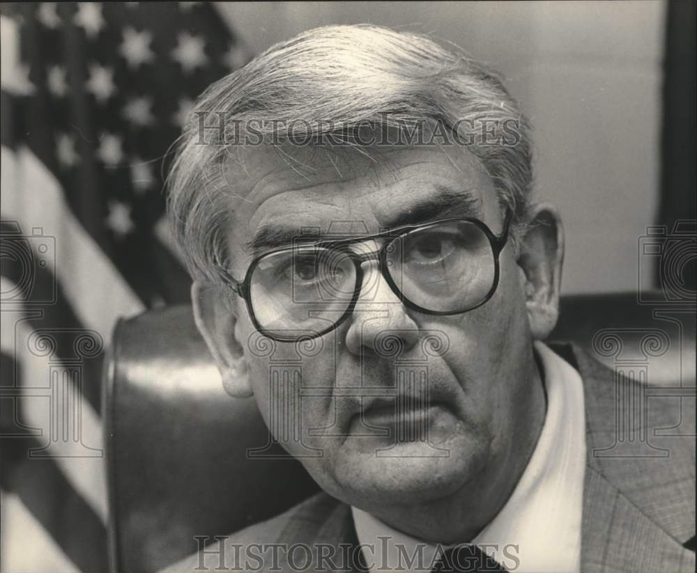 1982 Press Photo Davis Puckett, Judge - abna37746 - Historic Images