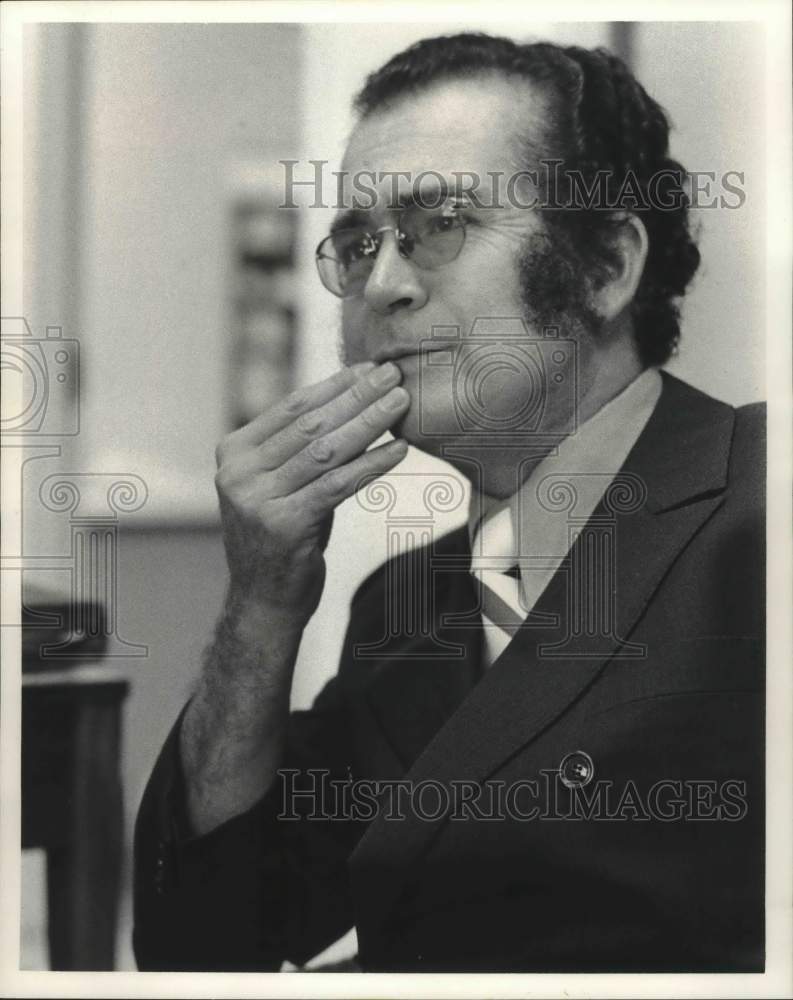 1972 Press Photo Warren H. Mory, Professor at Birmingham Southern College - Historic Images