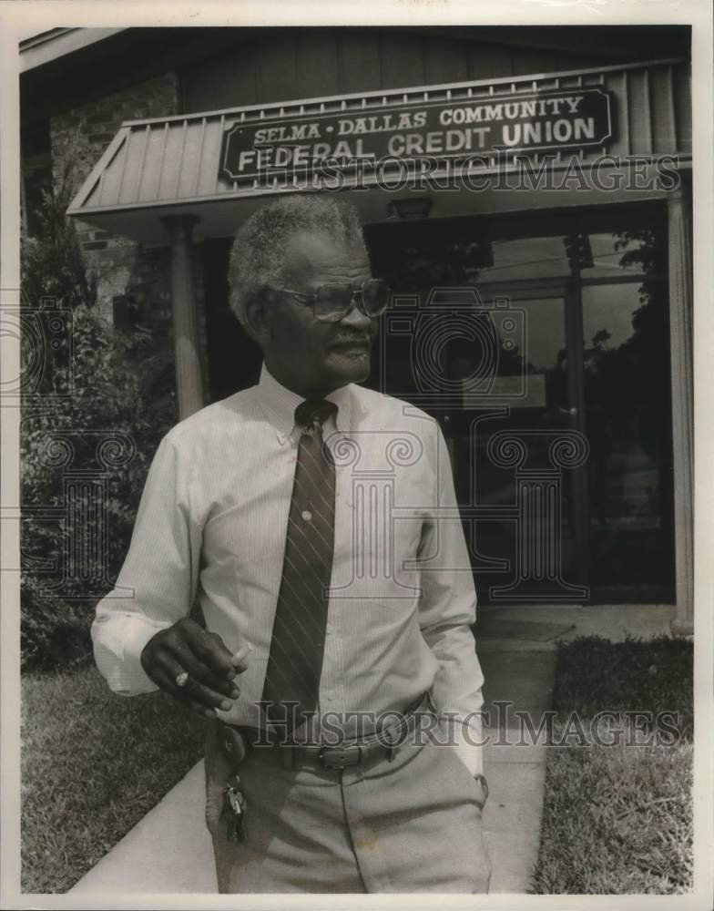 1987 Press Photo Edwin Moss, Selma City Council - abna37934 - Historic Images