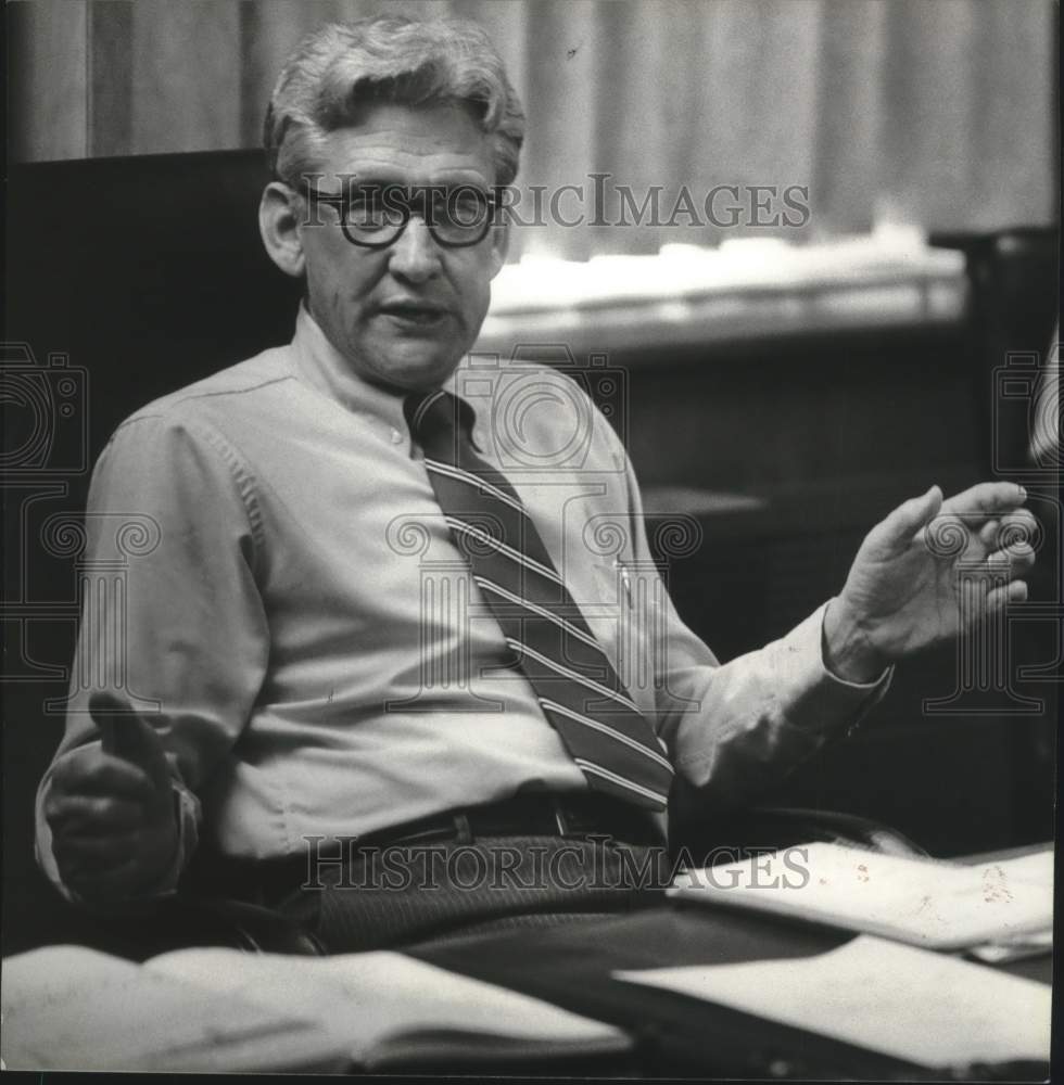 1982 Press Photo Ray Moore, Jefferson County Commissioner - abna37942 - Historic Images