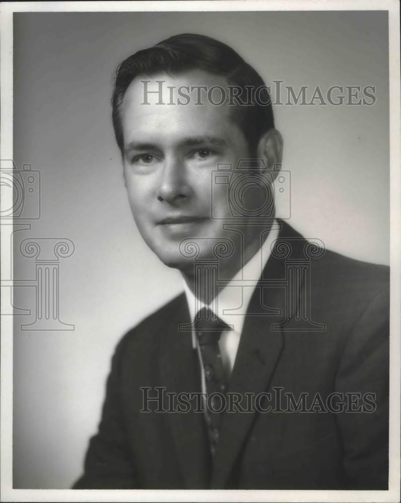 1970 Press Photo I.D. Doug Shockley, Republican canididate, Alabama,headshot - Historic Images