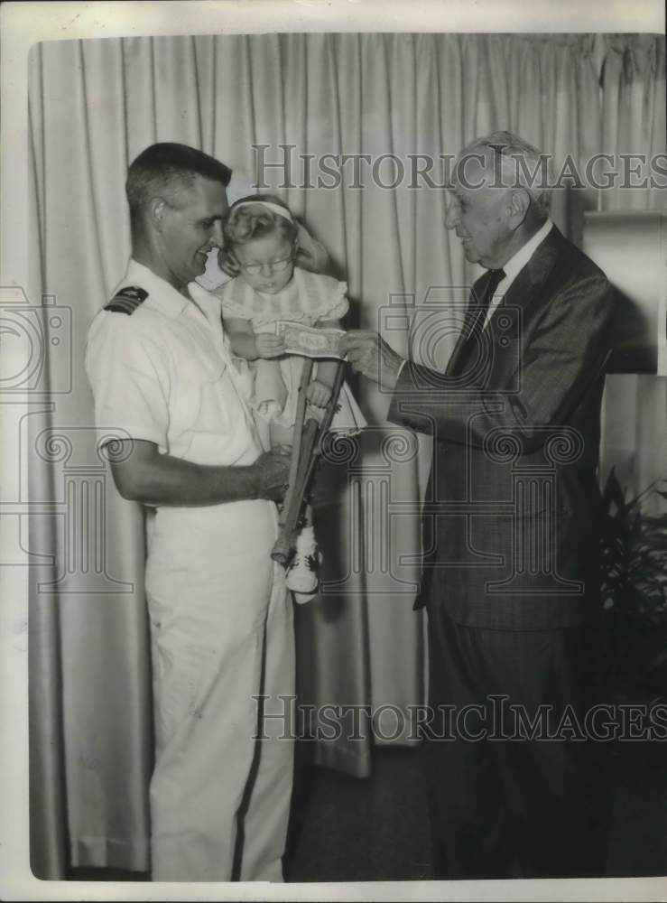 1963, Alfred M. Shook Sr., Commander Jones, Audrey Gray, telethon - Historic Images