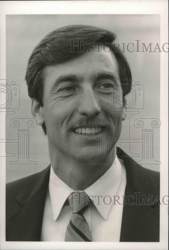 1987 Press Photo David Sherrel, Shelby County Alabama commissioner, portrait - Historic Images