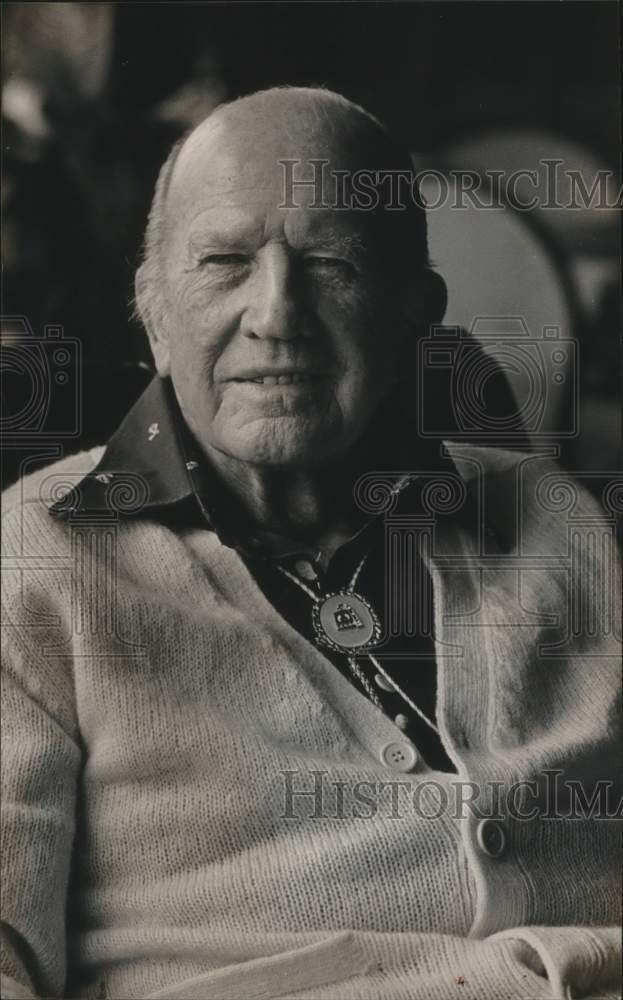 1983 Press Photo Paul Moon formerly of Alabama Power Company, portrait - Historic Images