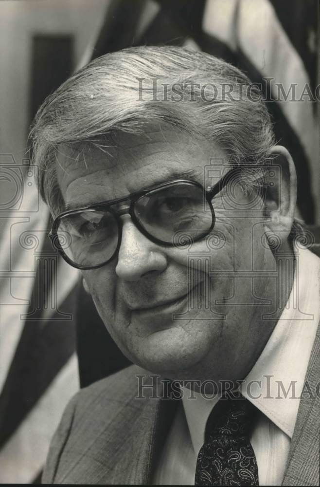 1982 Press Photo Judge Davis Puckett, Jefferson County Family Court - abna38191 - Historic Images