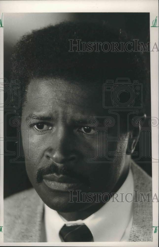 1990 Press Photo Coach George Pugh, Alabama A&amp;M University Head Coach - Historic Images