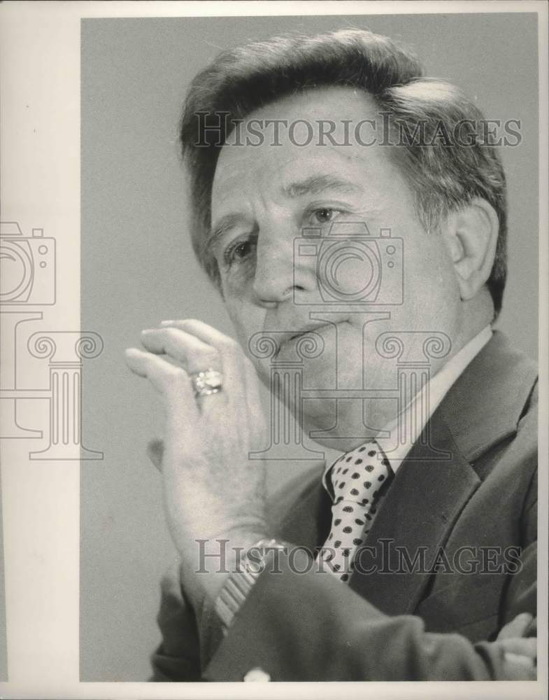 1986 Press Photo Bessemer Mayor Ed Porter, Alabama - abna38204 - Historic Images