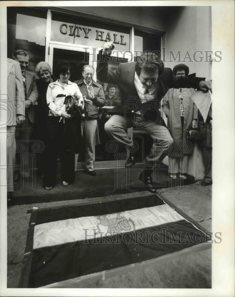 1981 Press Photo Ed Porter, Bessemer, Alabama Mayor - abna38209 - Historic Images