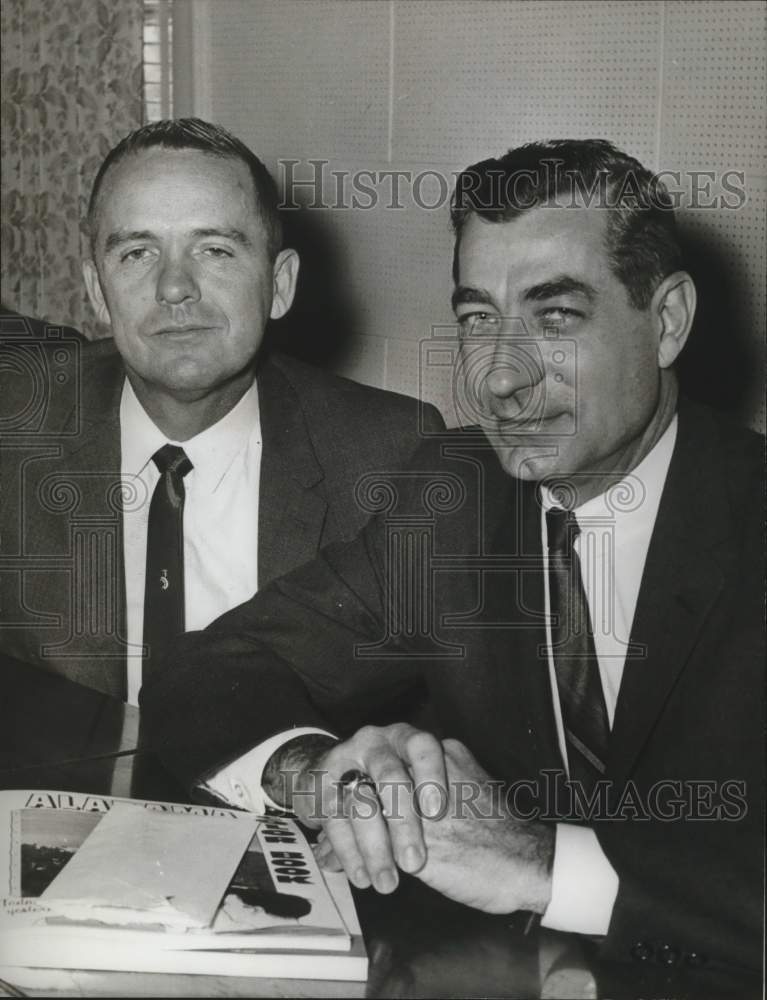 1963, John Posey and Tandy Little, Alabama State Representatives - Historic Images