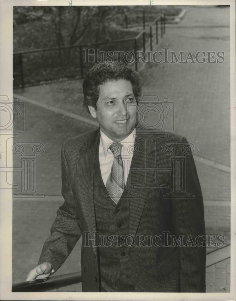 1984 Press Photo Maurice Plemmons, Bessemer Civic Center Manager - abna38229 - Historic Images