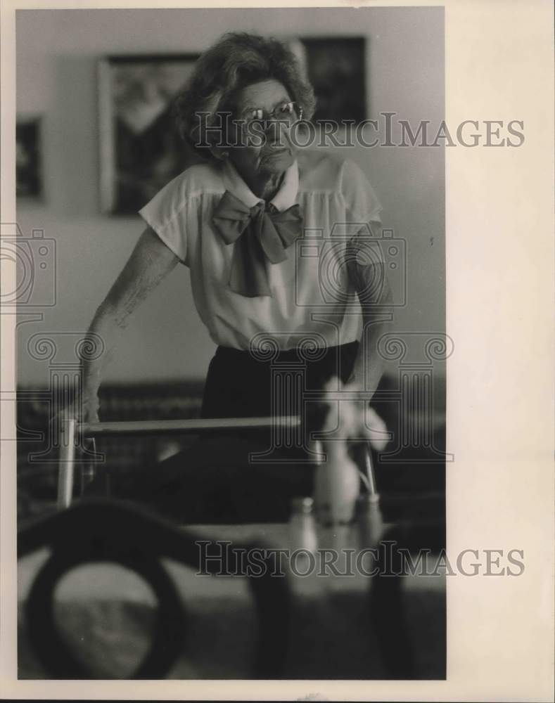 Press Photo Frances Davis at Fairfield Nurse Home - abna38242 - Historic Images