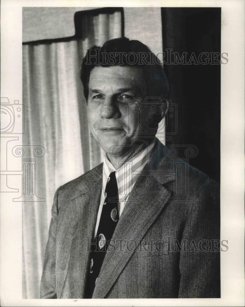 1973 Press Photo Dr. Vann Scott, Brookwood Medical Center Executive - abna38253 - Historic Images