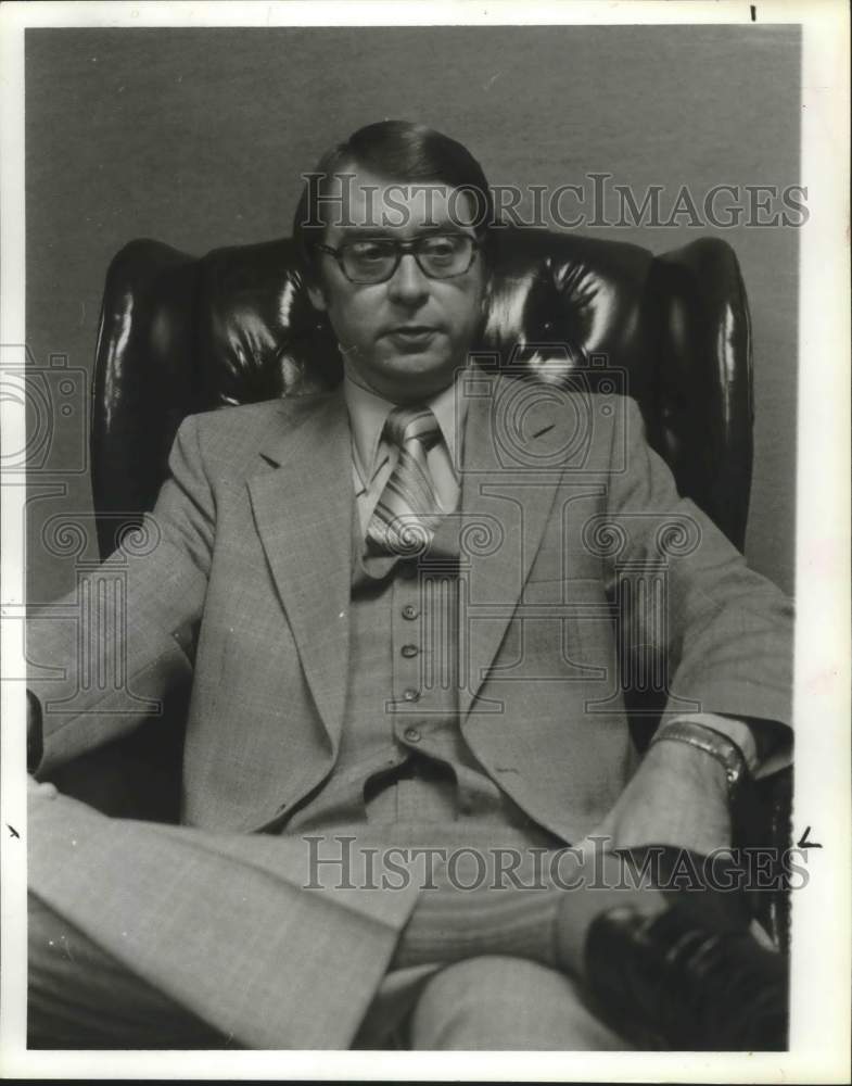 1980 Press Photo Alabama Association of School Boards Director Randy Quinn - Historic Images