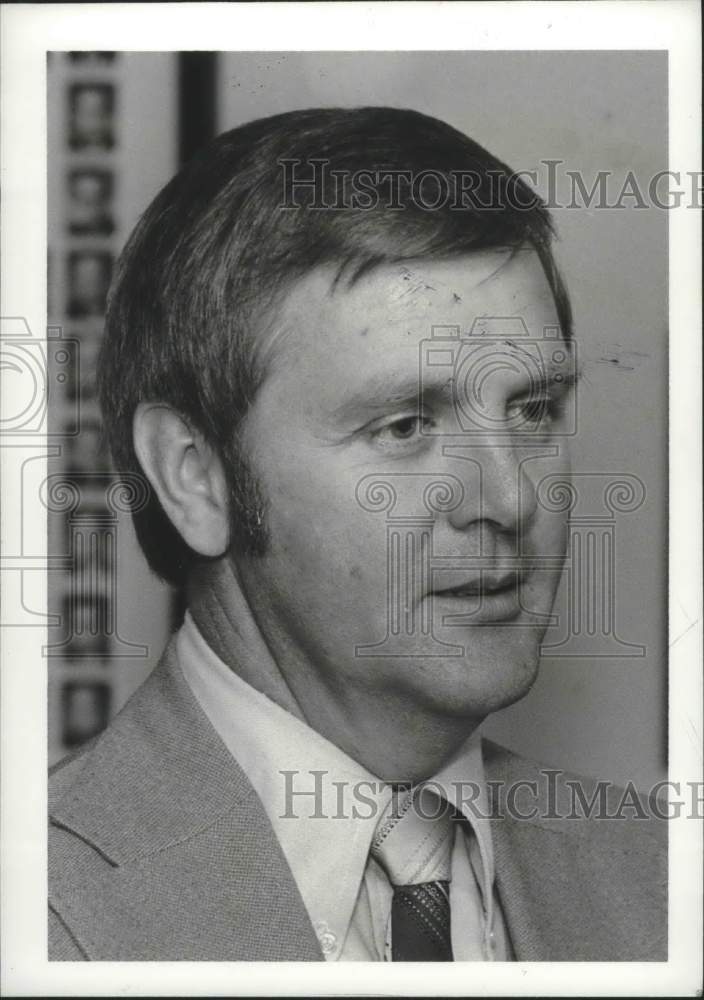 1981 Press Photo Jerry Shoemaker, Department of Public Safety, Alabama - Historic Images