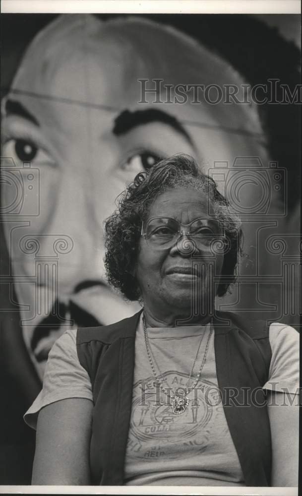 1985 Press Photo Clyde A. Pruitt, Macon County Superintendent of Education - Historic Images