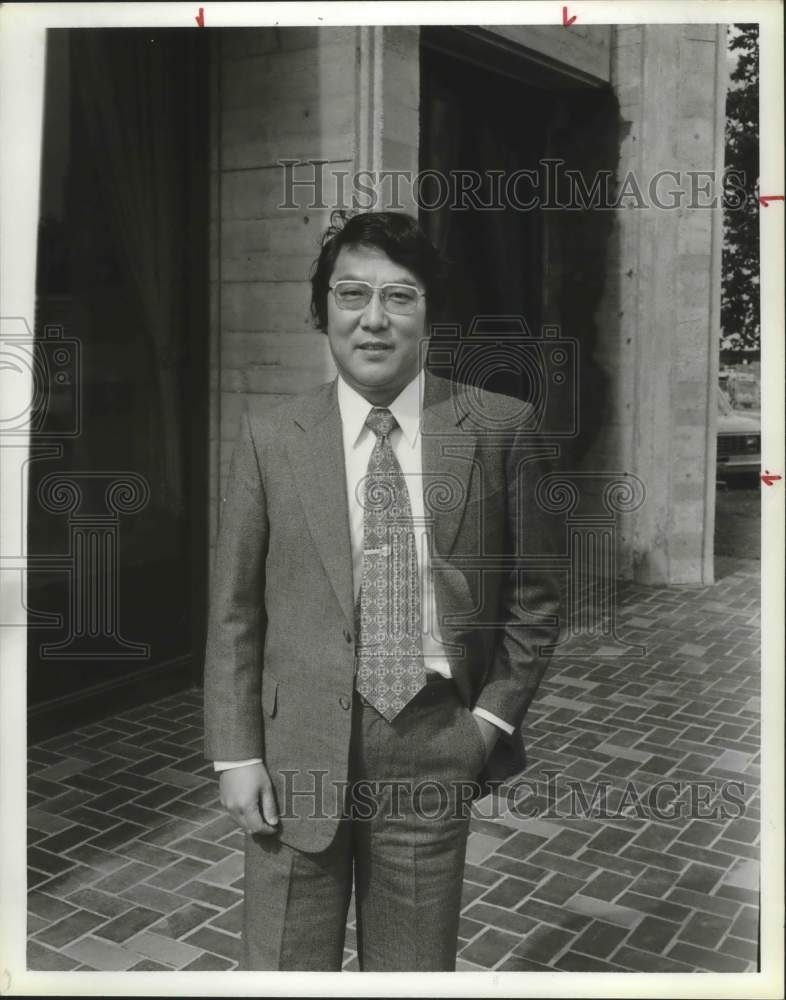 1982 Press Photo Kozo Ogi, Alabama Lobbyist in Japan - abna38407 - Historic Images