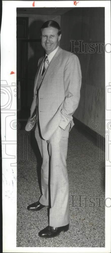 1981 Press Photo Michael O'Mara, Candidate for Birmingham Police Chief - Historic Images