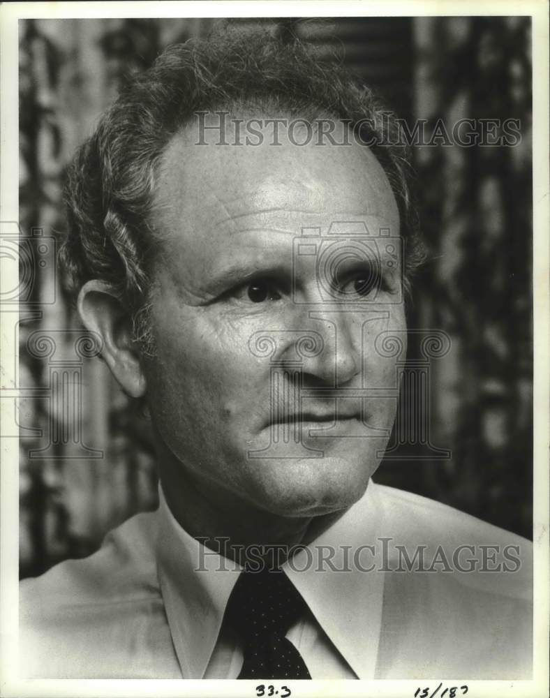 1981 Press Photo Former Birmingham AL police chief B.R. Myers portrait - Historic Images