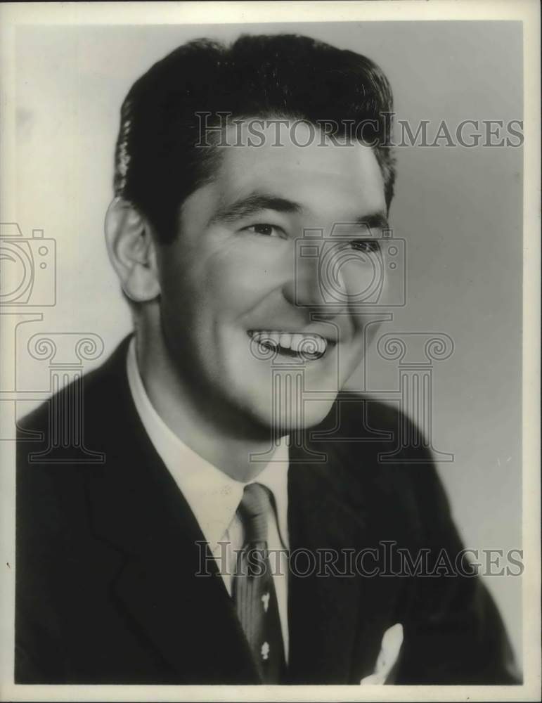 1958, Jack Narz, television host, portrait - abna38472 - Historic Images