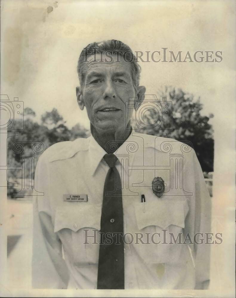 1978 Officer Elvin Parker, candidate for Shelby Cty. AL commission - Historic Images