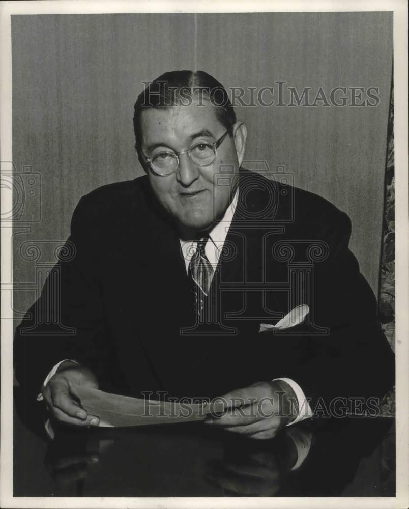 1968 Press Photo Clyde L. Sibley, Former Hospital Administrator - Historic Images