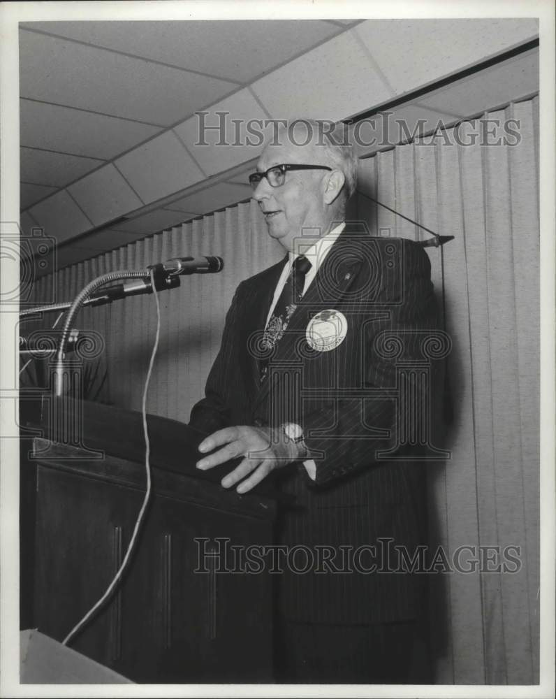 1977, Edgar N. Sides, Birmingham Civitan Club President - abna38514 - Historic Images