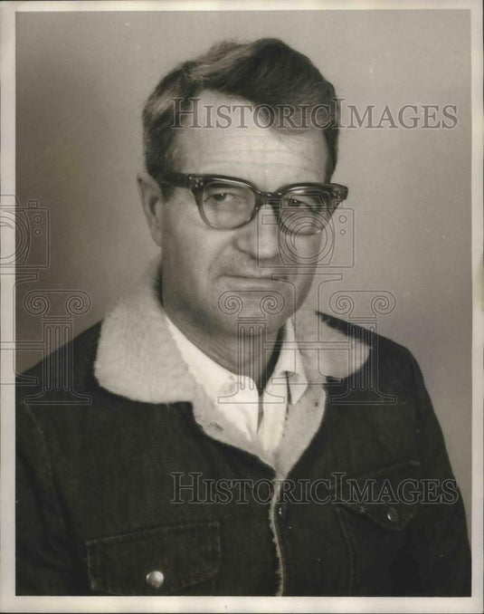 1970 Press Photo Birmingham News Staffer Warren Musgrove - abna38523 - Historic Images