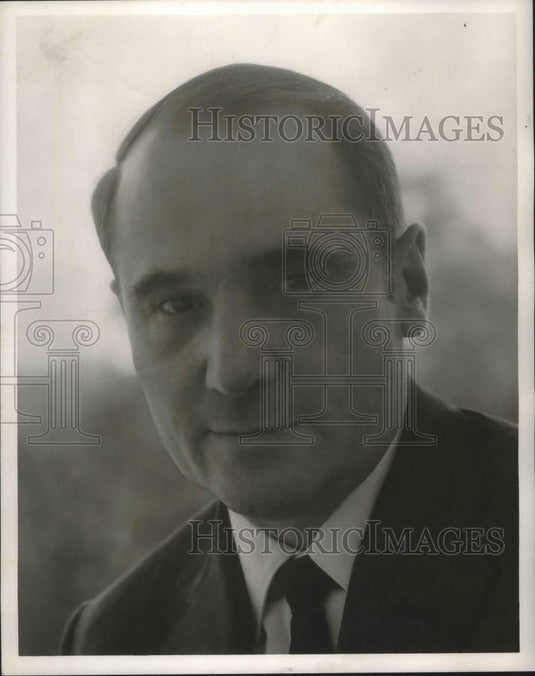 1969 Press Photo Nod Nelson, Birmingham Television Production Veteran - Historic Images