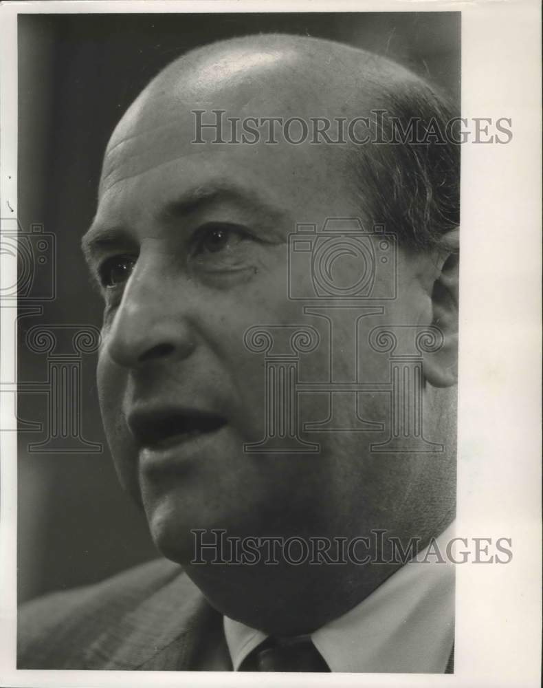 1986 Press Photo Don McGriff, Republican Lieutenant Governor Candidate, Alabama - Historic Images