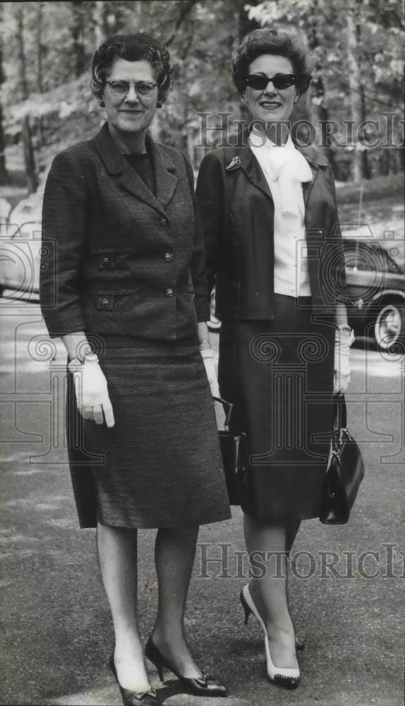 1965, Mrs. H.D. McHenry &amp; Mrs. Louis N. Brown, Birmingham Scribblers - Historic Images