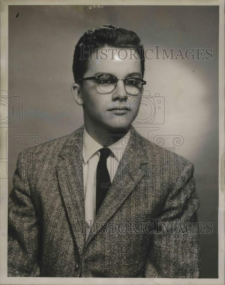 1959 Press Photo James Patrick McPherson, Banks Freshman, Terrific Teen, Alabama - Historic Images