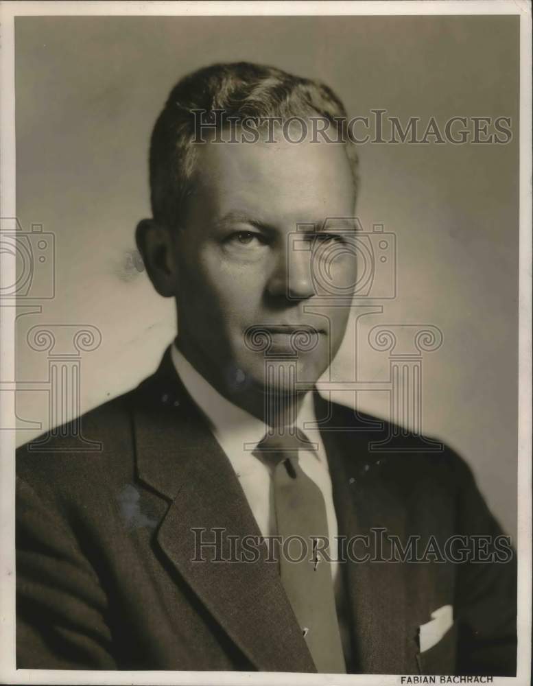 1958, John D. McPherson, Vice President, Jefferson Chemical, Alabama - Historic Images