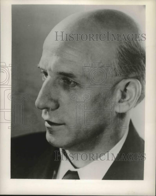 1960, Dimitri Metropoulos, conductor of "Tosca" - abna38594 - Historic Images