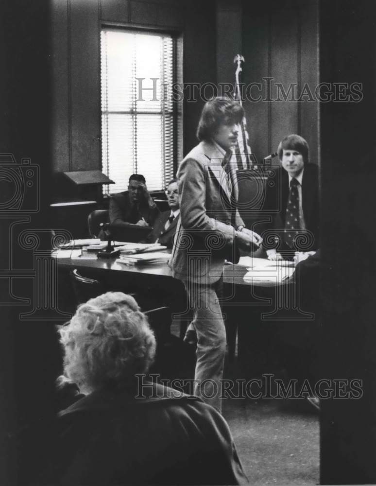 1978 Press Photo Tony Nolen in Court - abna38646 - Historic Images