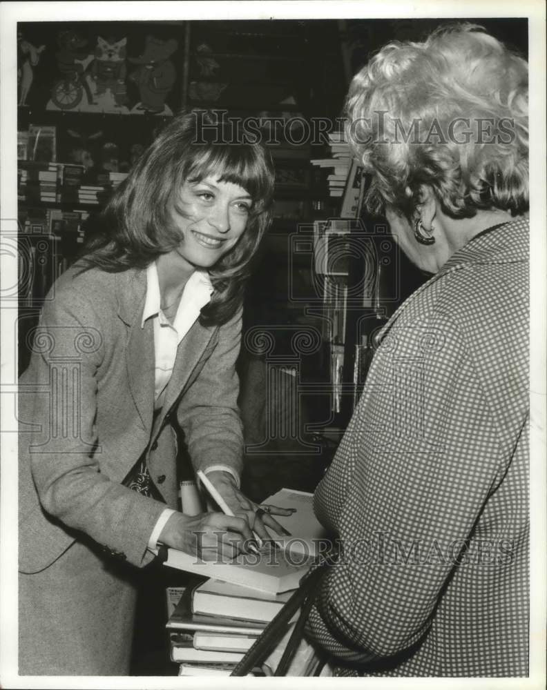 1979 Press Photo Sharon McKern Writing in Book - abna38675 - Historic Images