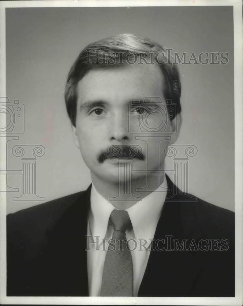 1984 Press Photo H.W. Bucky McMillan, Court of Criminal Appeals candidate - Historic Images