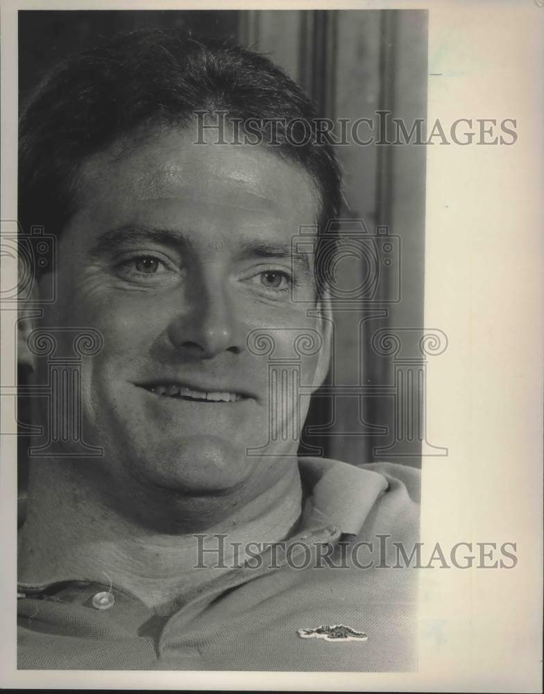 1990 Press Photo Tom Owen, Founder of King&#39;s Ranch home for children, Alabama - Historic Images