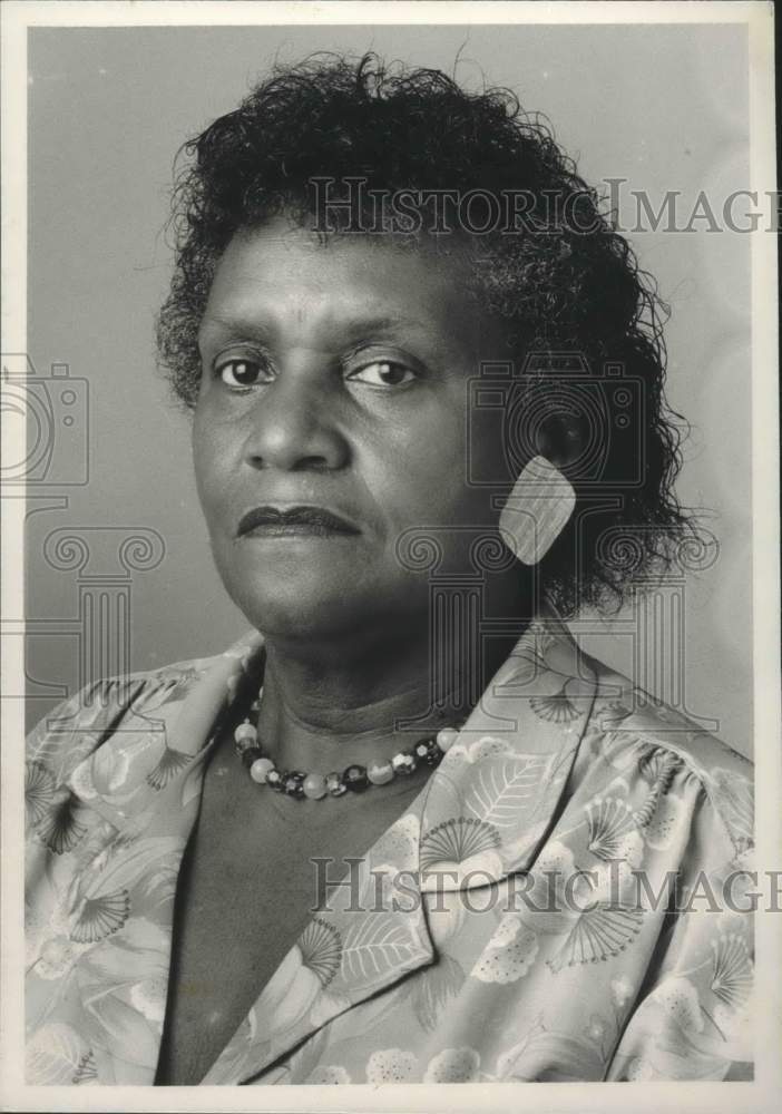1988 Press Photo Cardtella H. Scott, Fairfield council candidate - abna38766 - Historic Images