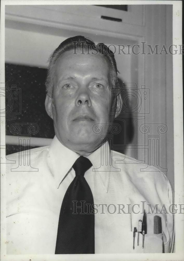 1975 Press Photo George Scorey, Fairfield City Council, Alabama - abna38772 - Historic Images