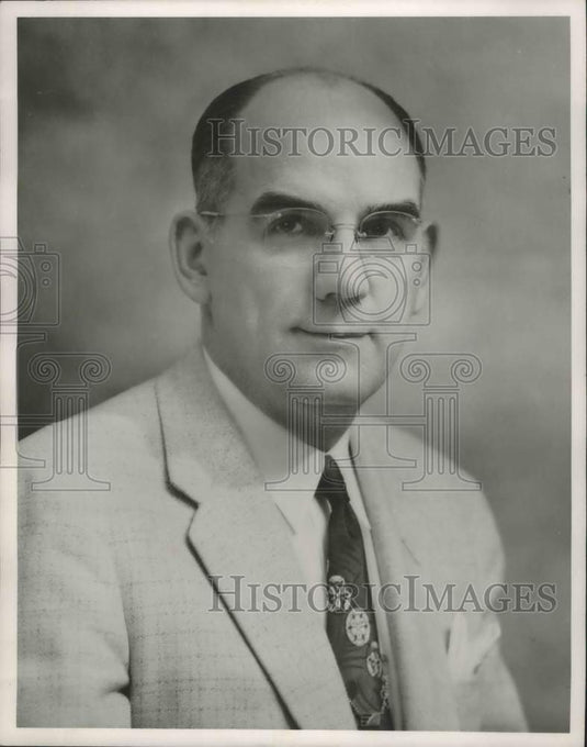 1954 Press Photo Robert P. McGregor, Tennessee Coal & Iron Division of US Steel - Historic Images