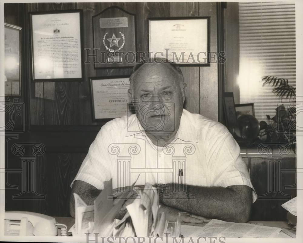 1990 Press Photo Cotton Nichols, Dallas County Sheriff - abna38782 - Historic Images