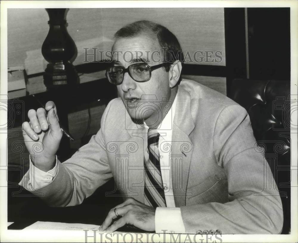 1981 Press Photo Municipal Development Committee Member Alton Parker - abna38814 - Historic Images