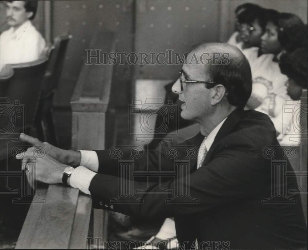 1982 Press Photo City Negotiator Alton Parker Jr. - abna38815 - Historic Images